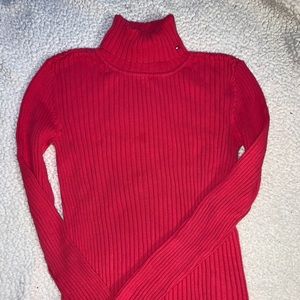 VINTAGE TOMMY HILFIGER | Pink Turtleneck Sweater